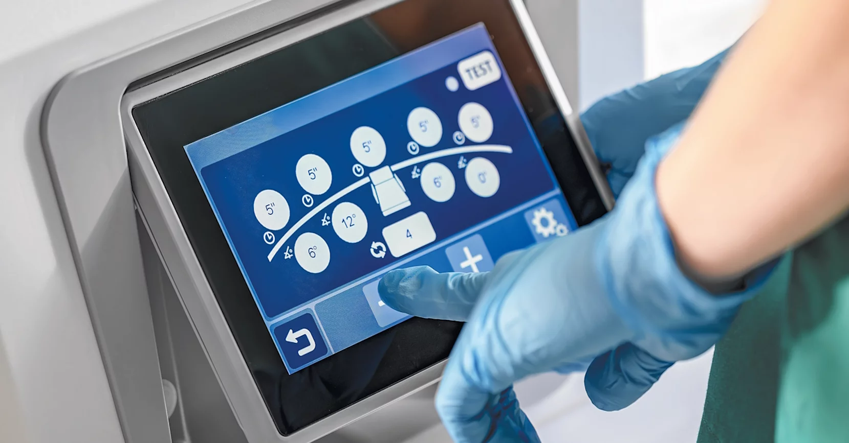 Intensivpflegebett ATLANTE ATLANTE Intensivpflegebett Touchscreen Bedienung