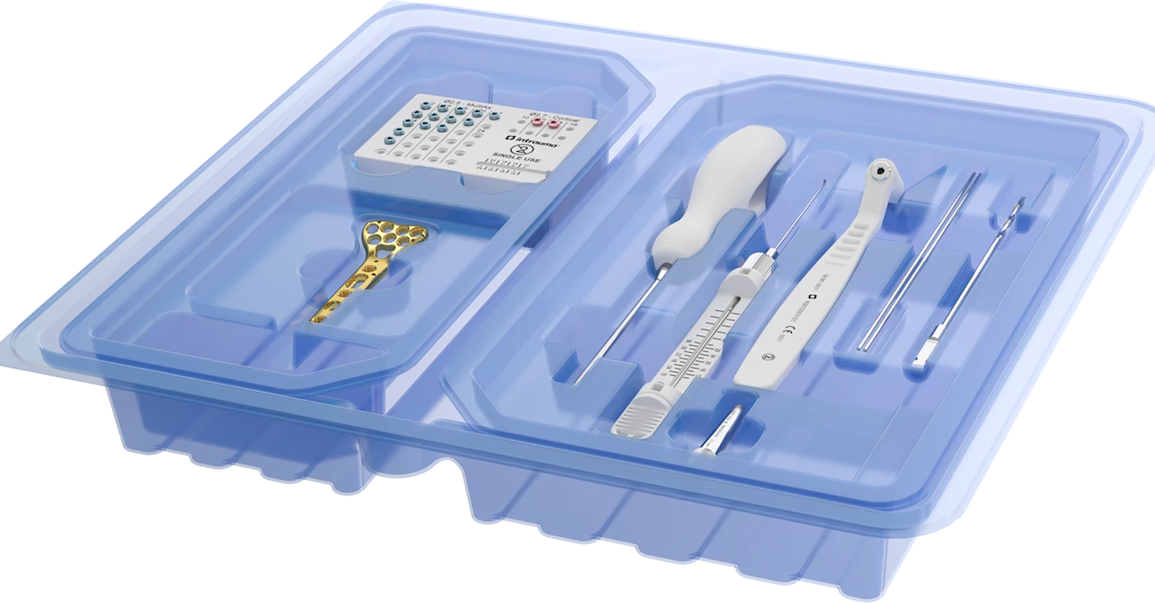 Wristar MultiAx: Steriles Komplettsystem für die distale Radiusversorgung